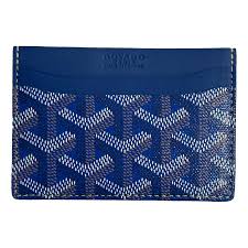 goyard card holder with box