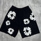 denim tears shorts black and grey