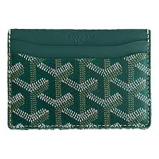 goyard card holder with box