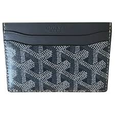 goyard card holder with box